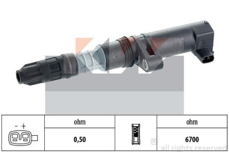 Катушка зажигания, 1,6 Kw 470 432