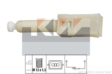 Датчик стоп сигнала, Passat 96-00 Kw 510 087 (фото 1)