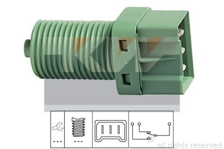 Датчик педалі гальм/зчеплення (аналог EPS 1.810.131 /Facet 7.1131) Kw 510 131