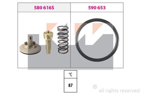Термостат (аналог EPS 1.880.616 /Facet 7.8616) Kw 580 616