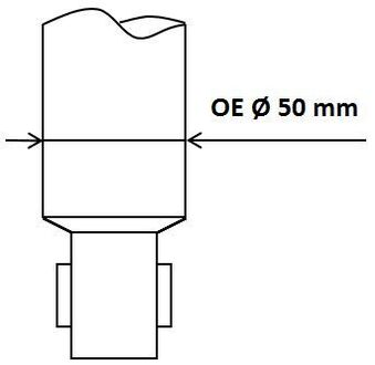 Амортизатор задній KYB 5550001