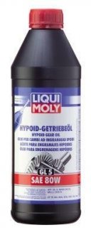 Трансмісійна олива Hypoid 80W, 1л. LIQUI MOLY 1025