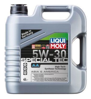 LM ОЛИВА МОТОРНА SPECIAL TEC AA 5W-30 4Л LIQUI MOLY 7616