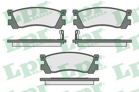Гальмівні колодки LPR 05P038