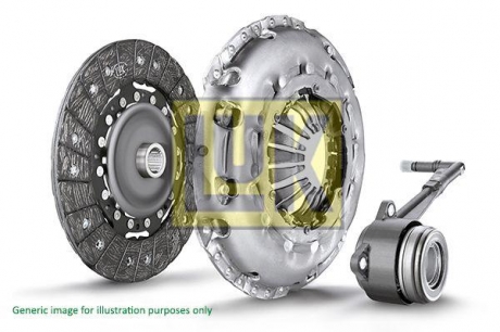 Сцепление ford fiesta v, fusion 1.25-1.3-1.4 16v 01-12 LuK 619 3063 33