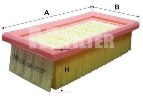 Фильтр воздушный M-FILTER K 186