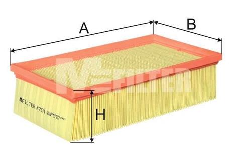 Фильтр воздушный M-FILTER K 701