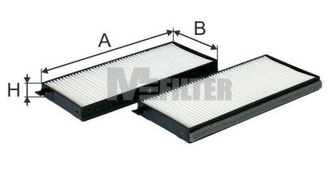 Фильтр салона M-FILTER K 9062-2