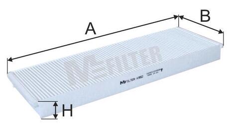 Фільтр повітря (салону) M-FILTER K952