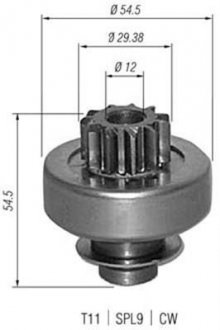 Автозапчасть MAGNETI MARELLI 940113020347