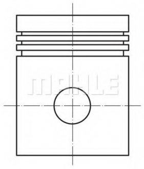 Поршень MAHLE / KNECHT 0121202