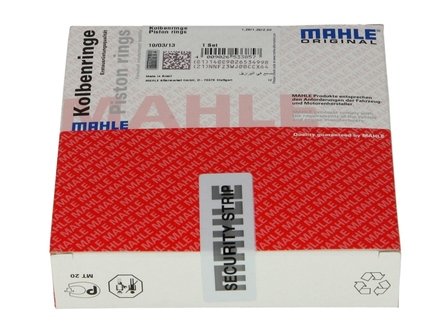 Кольца поршневые opel 79,00 1,6 16v z16xep (mahle) MAHLE / KNECHT 012 21 N0 (фото 1)