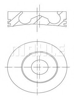 Поршень MAHLE / KNECHT 0148201