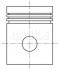 Поршень в комплекті на 1 циліндр, 2-й ремонт (+0,50) MAHLE / KNECHT 0156102 (фото 1)