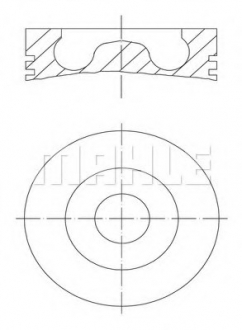 Поршень MAHLE / KNECHT 0280202