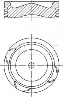 Поршень MAHLE / KNECHT 2136900