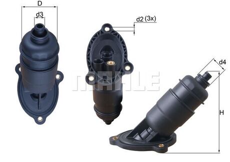 Фільтр АКПП AUDI A4/A5/A6/A7 \'\'07-18 MAHLE / KNECHT HX155