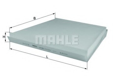 Фільтр салона, E (W211) 02-09 MAHLE / KNECHT LA1561