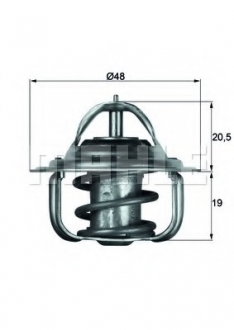 Термостат ford; opel; saab (mahle) MAHLE / KNECHT TX 5 88 D