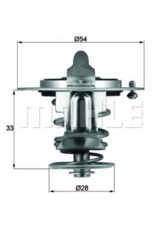 Термостат системи охолодження двигуна MAHLE / KNECHT TX 72 82 (фото 1)