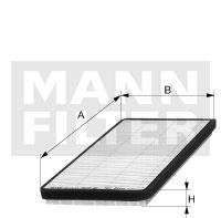 Фільтр салону MANN CU 2136