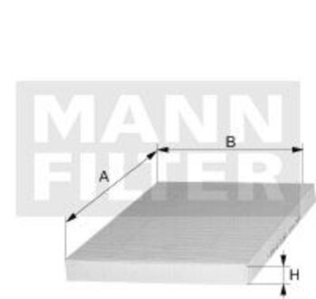 Фільтр салону MANN CU 36 003