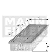 Фильтр салонный MANN CU3939