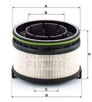 Фильтр топливный MB C, E, S 300-400d 17- MANN PU11001ZKIT