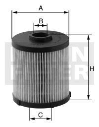 Фільтр палива MANN PU7012z