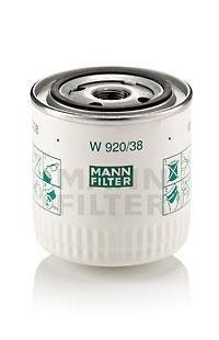 Масляный фильтр MANN W 920/38