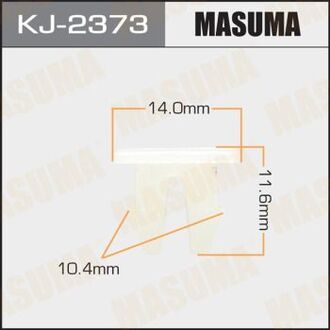 Клипса крепежная 90189-06193 MASUMA KJ-2373