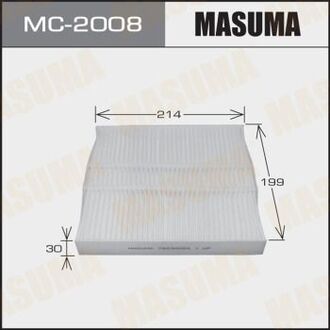 ФИЛЬТРА Фильтр салонныйMitsubishi ASX, GA1W, GA2W, GA3W, GA4W, GA6W, GA7W, GA8WMitsubishi Lancer, CX1A, CX2A MASUMA MC-2008