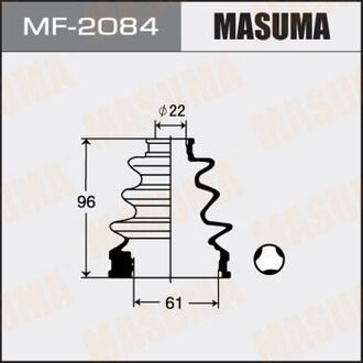 ПЫЛЬНИКИ Toyota Auris, NZE151, NZE151H, NZE181, NZE181H Toyota Belta, NCP96 Toyota Corolla Axio, NKE165, NR MASUMA MF-2084 (фото 1)