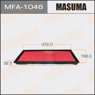 ФИЛЬТРА Фильтр воздушный Subaru Forester SF# 97-02, Subaru Impreza GD# 00-07, Subaru Legacy B4 Outback BE#  MASUMA MFA-1046