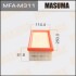 Фильтр воздушный MMC / COLT / Z3#A MASUMA MFAM311 (фото 1)