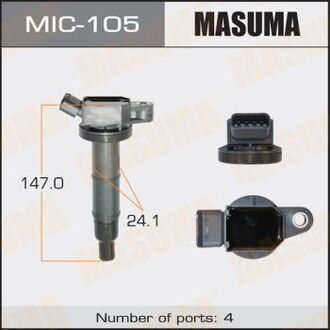 КАТУШКИ ЗАЖИГАНИЯ 2AZFE, ACV3#, ACV4# MASUMA MIC-105