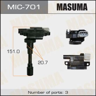 КАТУШКИ ЗАЖИГАНИЯ G13B, M13A, M16A, J20A, M18A, F9QB MASUMA MIC-701