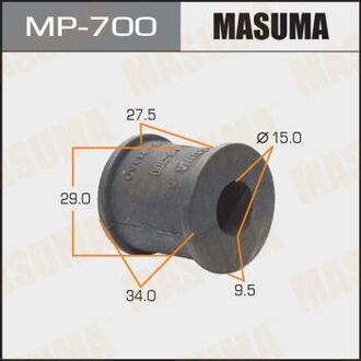 Втулка стабилизатора, rear, HARRIER, ACU15#, MCU15# MASUMA MP700