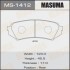 Колодка тормозная задн TOYOTA LAND_CRUISER 200 (MS1412) MASUMA