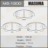 Колодка тормозная передняя Toyota Avensis (03-08) (MS1900) MASUMA