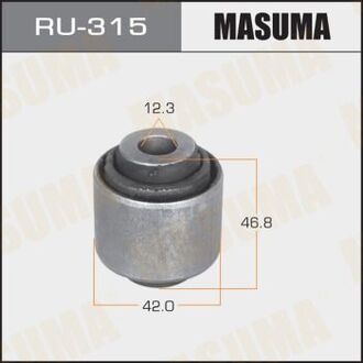 Сайлентблок задней поперечной тяги Honda Civic (01-05), CR-V (01-16), FR-V (05-09) MASUMA RU315