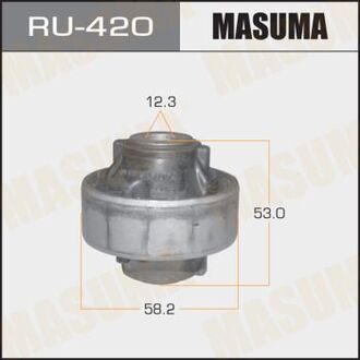 Сайлентблок переднего нижнего рычага задний NISSAN TIIDA II C11 (2007)/ MICRA III K12 (200 MASUMA RU-420