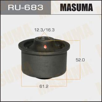 САЙЛЕНТБЛОКИ DEMIO, MAZDA2 DE3F front low MASUMA RU-683