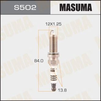 Свеча зажигания IRIDIUM+PLATINUM (SC20HR11) (ILKAR7B11) MASUMA S502IP