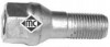 Болт колесный ключ 17, M12x1.25, 57.15mm,Peugeot 1007,106 II,206,207,307,308,406 05455