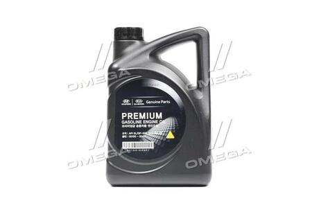 Олива моторна Hyundai/Kia Premium Gasoline 5W-20, 4л. MOBIS 05100-00421