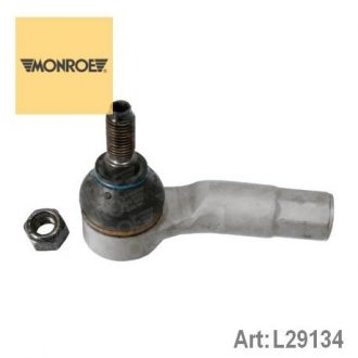 Накінечник рульової тяги лівий SEAT LEON (05-13)/SKODA OCTAVIA III (12-)/ VW Golf V (04-13) MONROE L29134