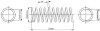 Пружина ходовой части SP2412