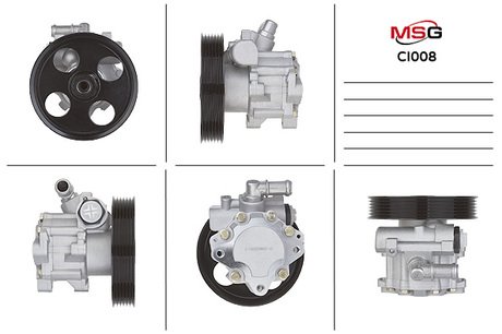 Насос кермового мех-му Citroen C5 01-04,C5 04-,C5 Break 01-04,C5 Break 04-Fiat Scudo 07- MSG CI 008