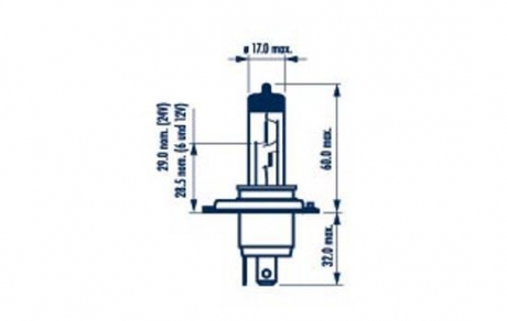 Автолампа NARVA 48677